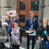 Protest Novinari protiv fantoma: Srbija mora da oslobodi medije (VIDEO, FOTO) 6