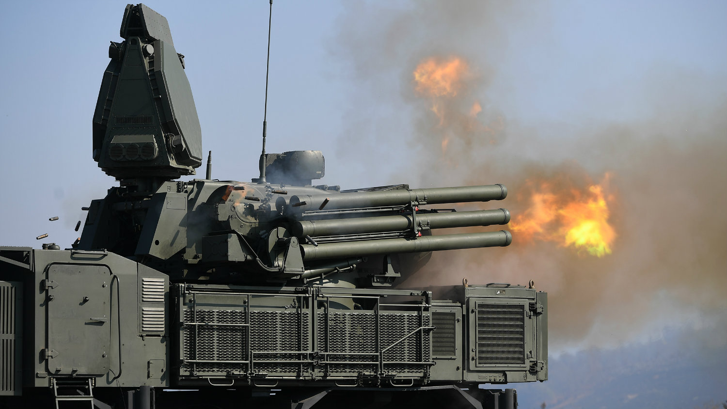 Pripadnici PVO prvi put izveli bojevo gađanje iz ruskog sistema Pancir 1