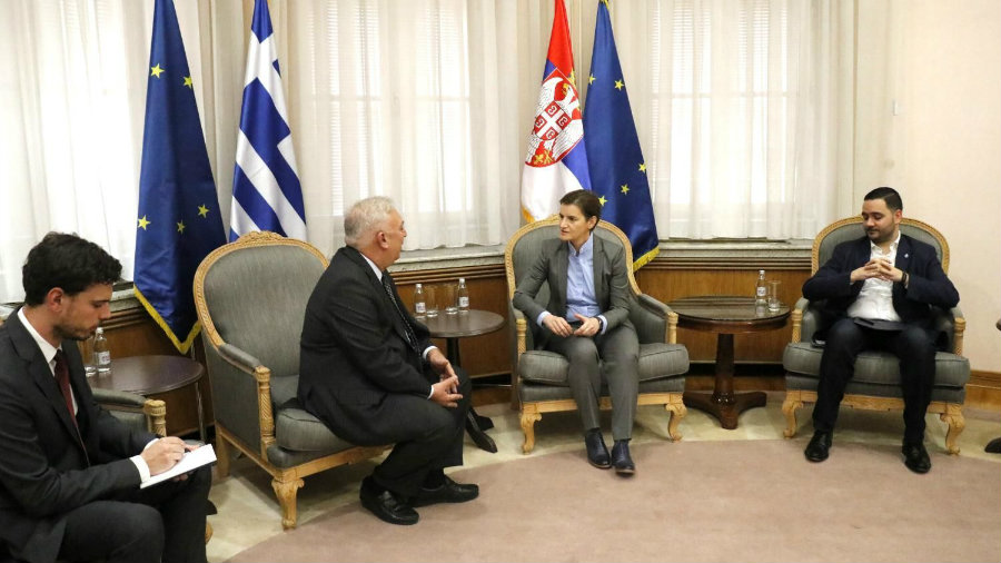 Brnabić: Srbija pridaje veliki značaj odnosima sa Grčkom 1