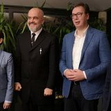 Vučić i Brnabić priredili večeru premijerima Severne Makedonije i Albanije 10