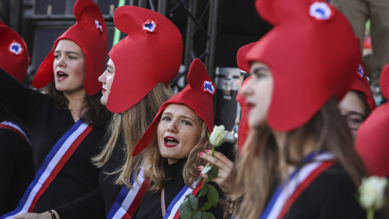 Protest u Parizu zbog zakona koji lezbejkama daje pristup vantelesnoj oplodnji 1