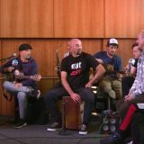 Bend Dubioza kolektiv podržao rudare iz Federacije BiH, mini koncert ispred federalne vlade 7