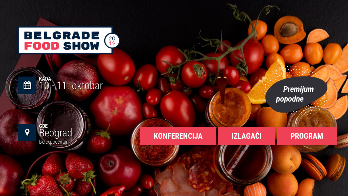 Belgrade Food Show 10. i 11. oktobra u Belexpocentru 1