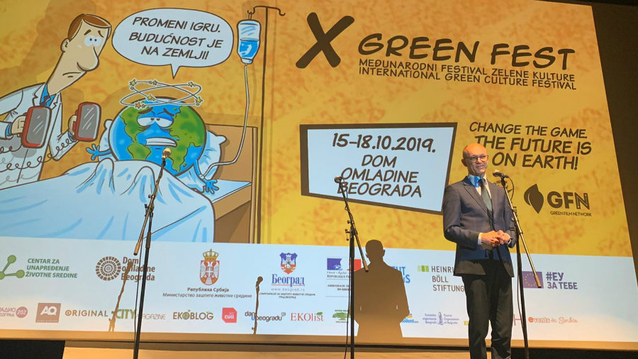 Trivan otvorio jubilarni Green Fest u Domu omladine 1