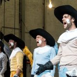 Stepovanje i slepstik sa konjima u galopu 1