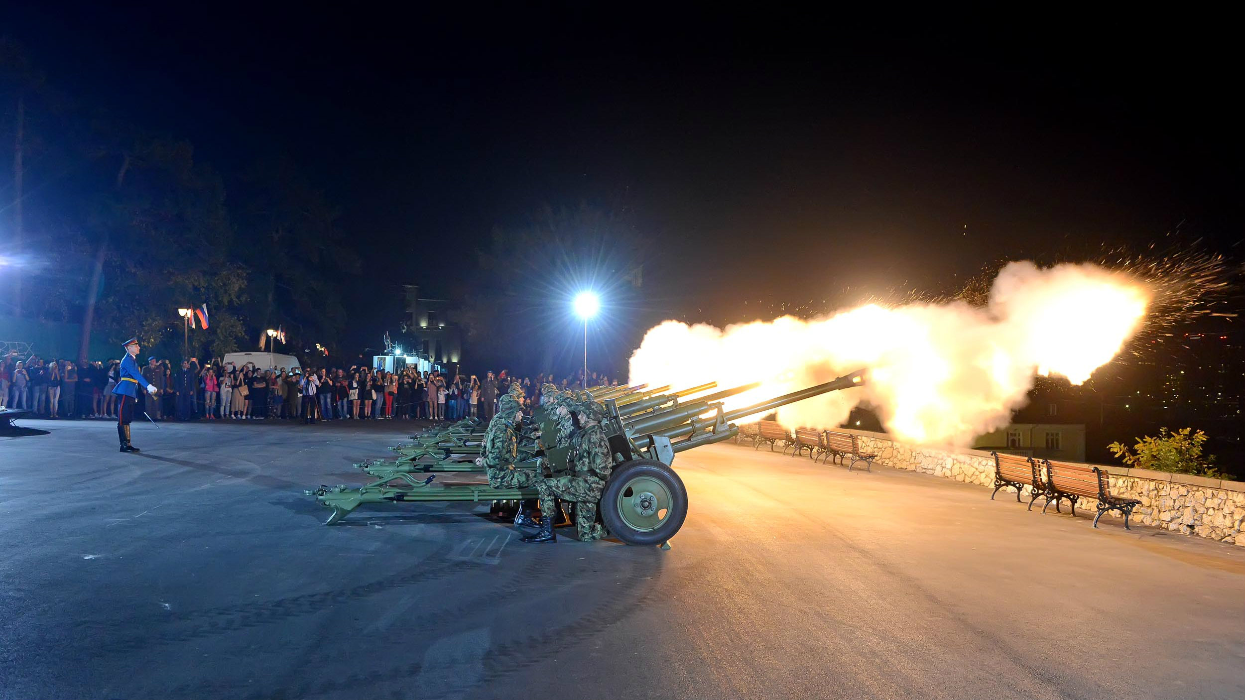Na Kalemegdanu izvršena počasna artiljerijska paljba (FOTO) 4