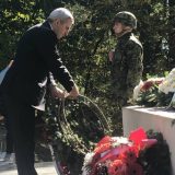 Položen venac na Spomenik sovjetskim veteranima na Avali 3