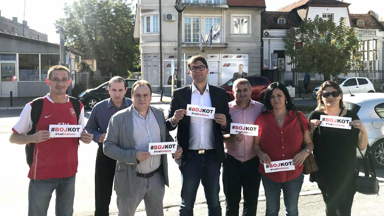 Jovanović u Paraćinu: Odluka o bojkotu zalog za potpunu promenu sistema u Srbiji 1