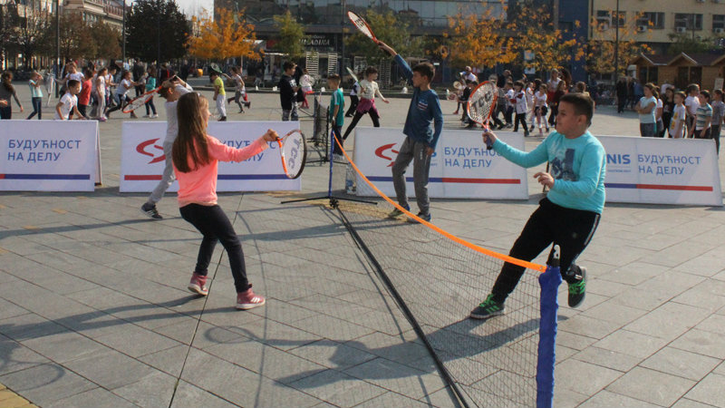 Održana „NIS otvorena škola tenisa” u Zrenjaninu 1
