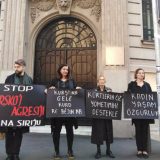 Protest Žena u crnom ispred Ambasade Turske: Zaustavite agresiju na Siriju 3