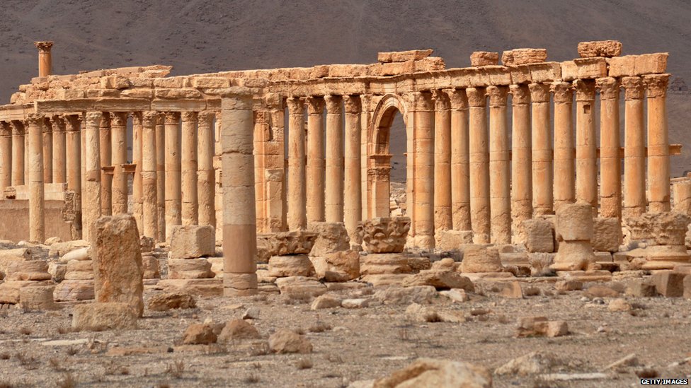 Velike kolonade u Palmiri