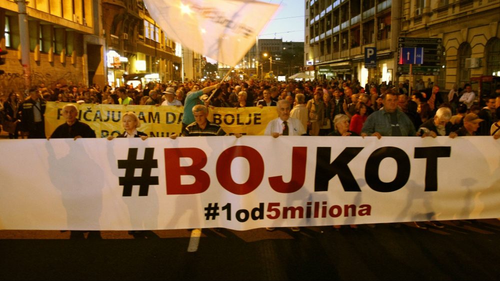 Protesti "1 od 5 miliona" 4. januara u Kragujevcu i Beogradu 1