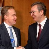 Vučić se sastao sa predsednikom UO Svetskog ekonomskog foruma 14