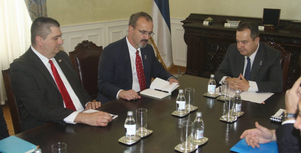 Ambasada SAD: Cilj posete Zarzeckog nije bio da saopšti odluku o sankcijama 1