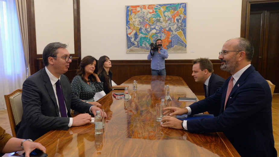 Vučić razgovarao sa Fabricijem o evropskim integracijama, dijalogu sa Prištinom i životnoj sredini 1