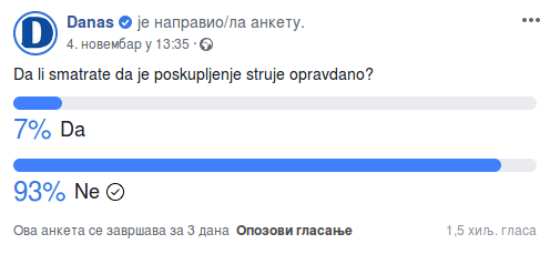 Građani smatraju da je poskupljenje struje neopravdano 2 Građani smatraju da je poskupljenje struje neopravdano 2