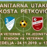 Humanitarna utakmica na stadionu FK Veternik 24. novembra 1