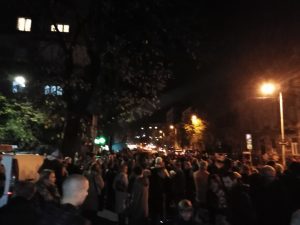 Protest građana Starog grada zbog izmeštanja trolejbuskih linija 3