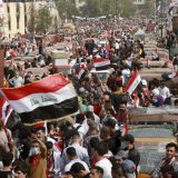 Irački demonstranti blokirali puteve u Bagdadu 7