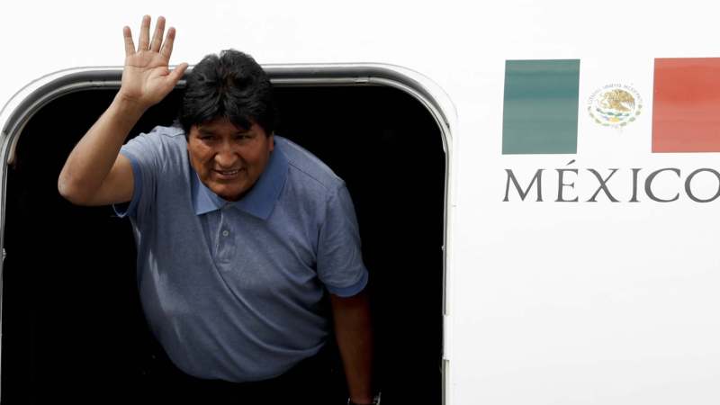 Morales može da se bavi politikom kao izbeglica u Argentini 1