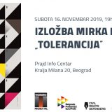 Izložba "Tolerancija" 16. novembra u Prajd Info Centru 1
