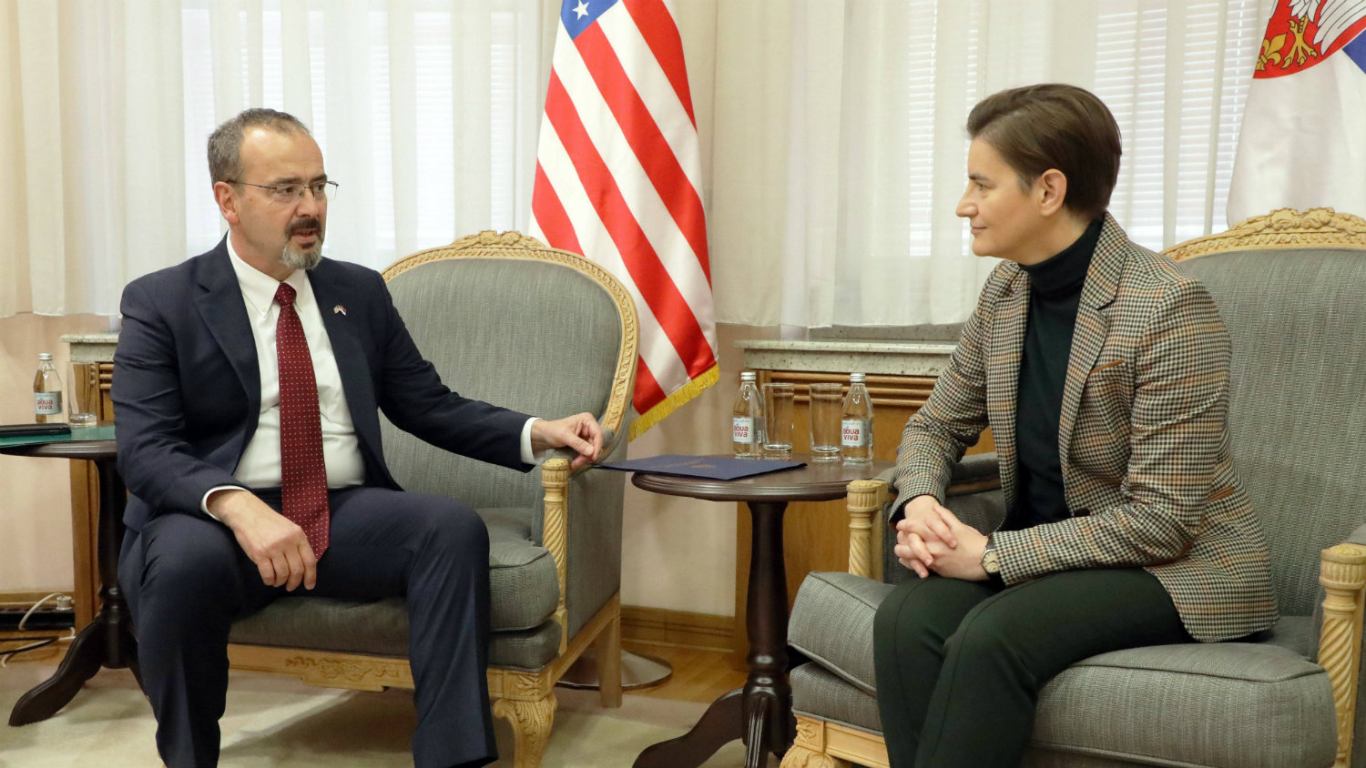 Brnabić i novi ambasador SAD o odnosima dve države 1
