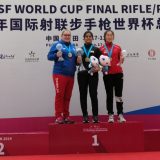 Zorana Arunović osvojila srebro vazdušnim pištoljem na finalu Svetskog kupa 4