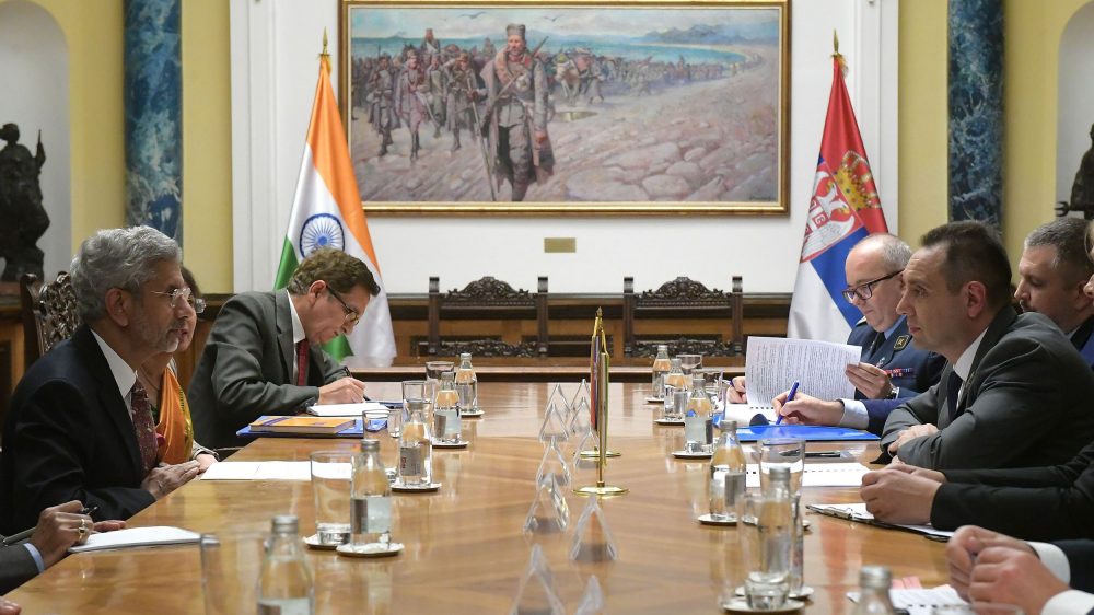 Potpisan Sporazum o saradnji Srbije i Indije u oblasti odbrane 1