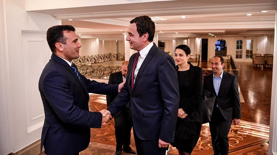 Zaev sa Kurtijem razgovarao o jačanju odnosa Severne Makedonije i Kosova 1
