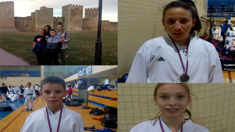 Karate klubu "Zvečan" tri medalje na Kupu Srbije za pionire i mlade nade u karateu 1