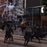 Protest u Hongkongu: Napad na redakciju "Sinhua" 14