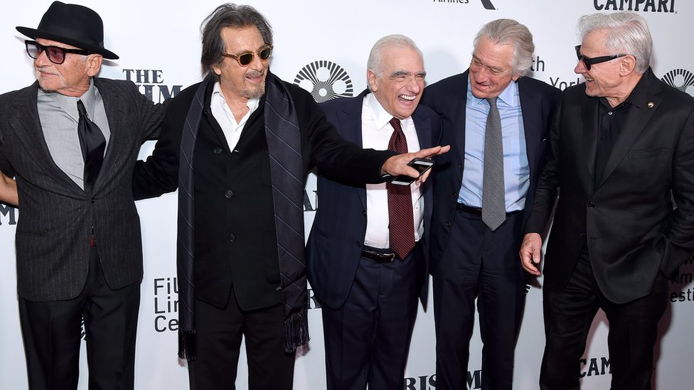 Peši, Paćino, Skorseze, De Niro i Harvi Kajtel na svetskoj premijeri Irca u Njujorku