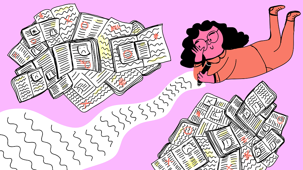 Komentar: Šta je zajedničko starim Grcima i današnjim trolovima koji vređaju Gretu Tunberg 4 Illustration of woman writing