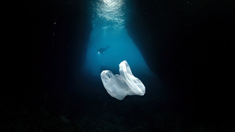 Kako su cegeri postali podjednako štetni kao najlonske kese - ili još gori 2 A plastic bag floats around at the Samandag Cevlik Akcay diving site off the coasts of Samandag, near the Turkey - Syria border