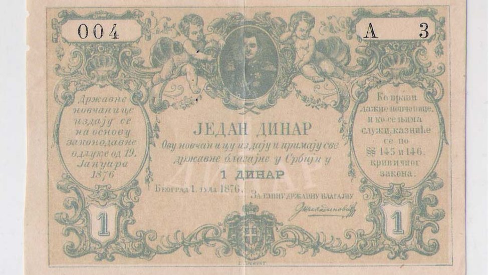 papirni novac iz 1876