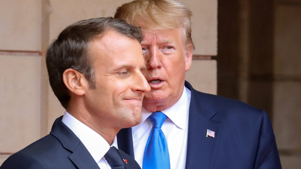 Emanuel Makron, Donald Tramp