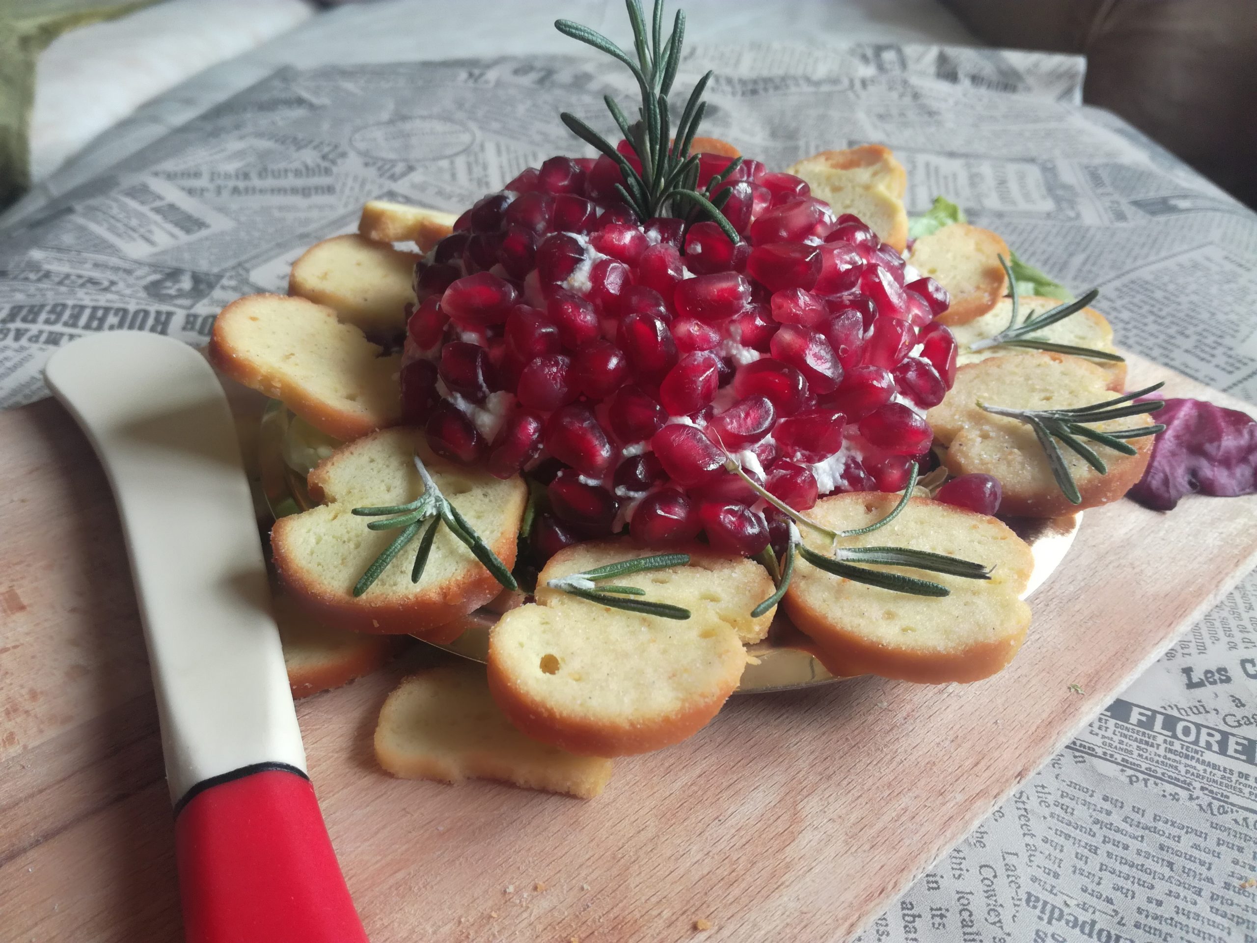 Praznična lopta od sira (recept) 1