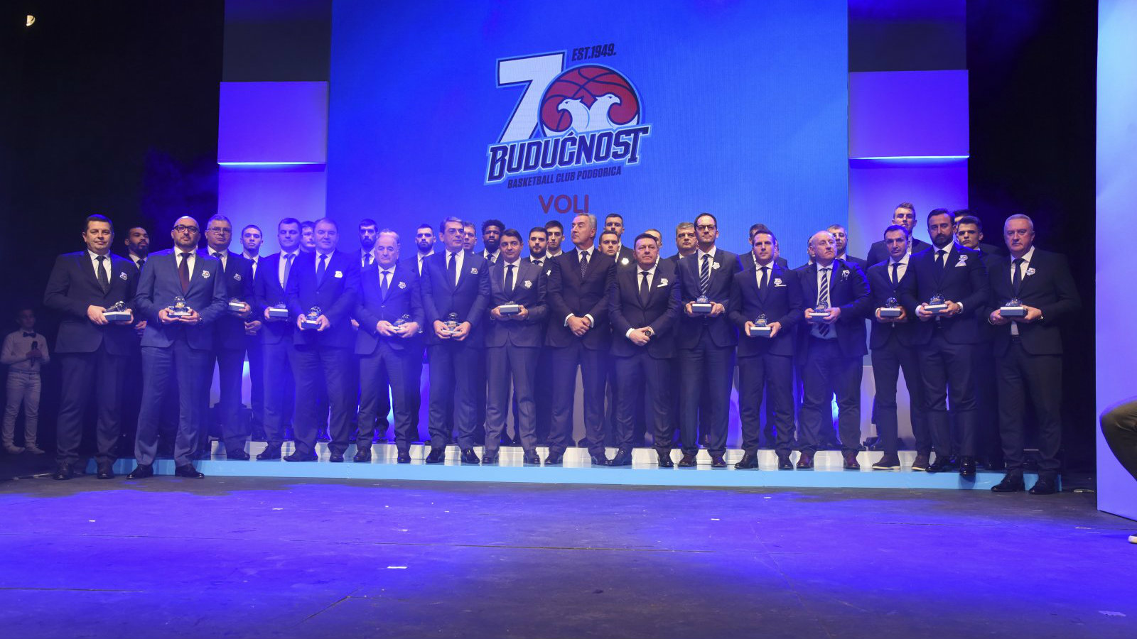Košarkaški klub Budućnost obeležio 70 godina postojanja 1