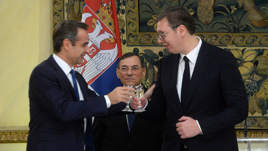 Vučić sa Micotakisom, kopredsedavaće Visokim savetom za saradnju dve države 1