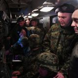 Ministar Vulin u novogodišnjoj noći sa pripadnicima 250. raketne brigade 13