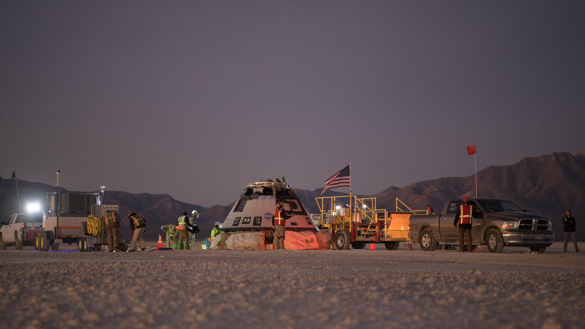 Boingova kapsula se vratila na Zemlju nakon neuspelog lansiranja 1