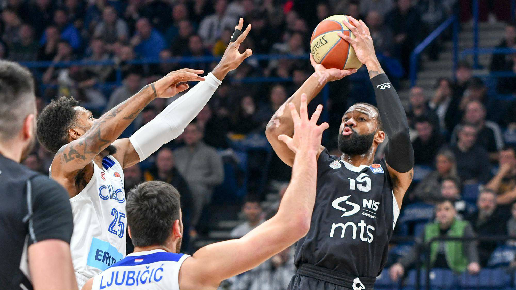 Košarkaši Partizana ubedljivo pobedili Cibonu 1