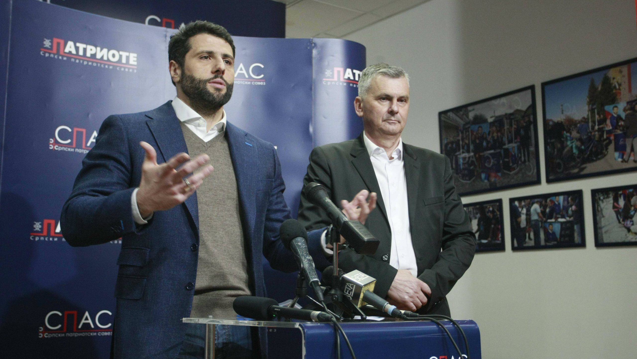 Šapić i Stamatović doneli odluku o udruženom izlasku na lokalne izbore 1