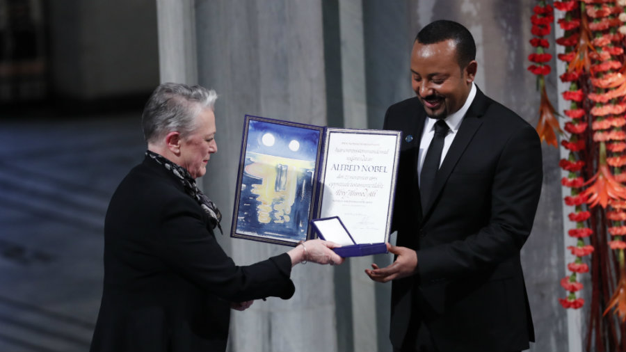 Premijeru Etiopije uručena Nobelova nagrada za mir 1