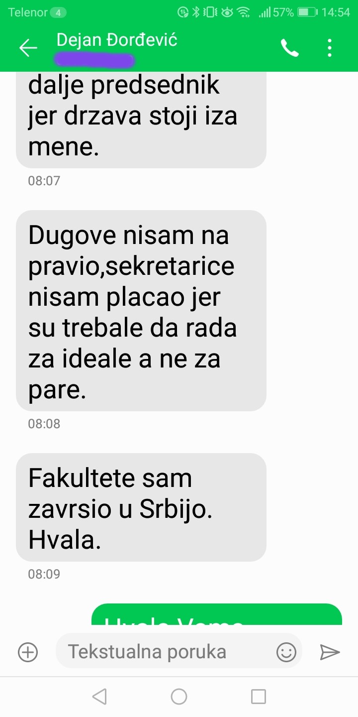 Novinarka Danasa: Đorđević je odgovorio na pitanja, postoje dokazi (FOTO) 7