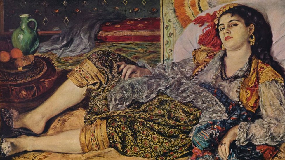 'Odalisque', 1870 by Pierre-Auguste Renoir