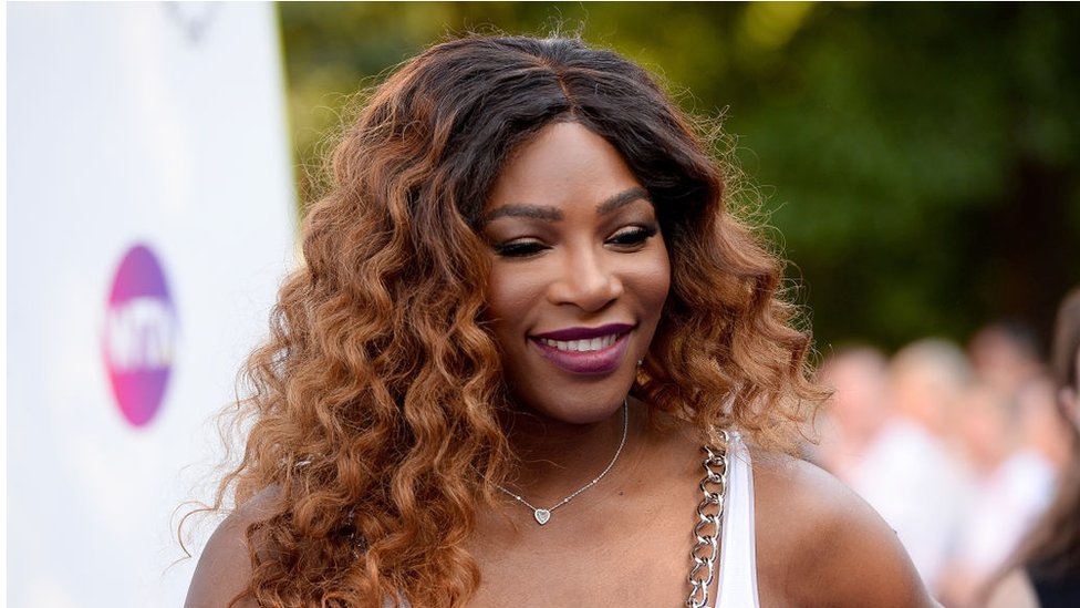 Serena Williams attends a party in London in June 2018