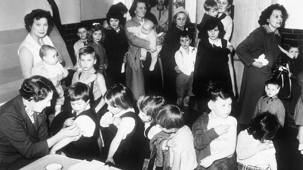 Deca se vakcinišu 1962