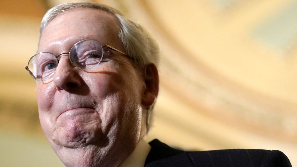 Senate leader Mitch McConnell