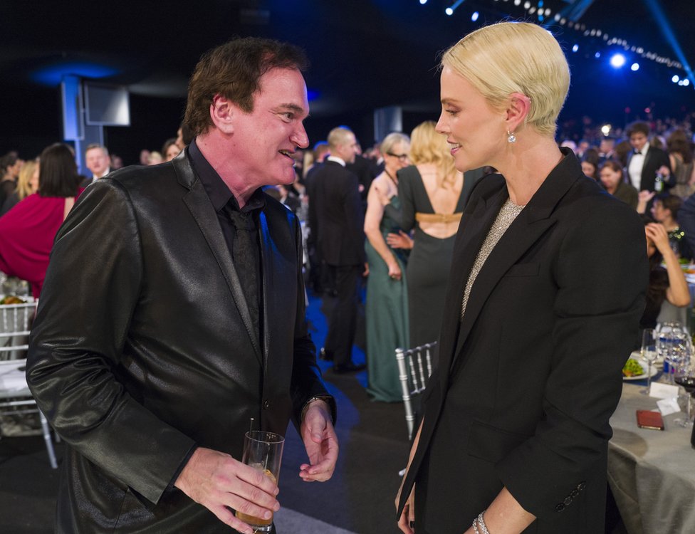 Kventin Tarantino i Šarliz Teron